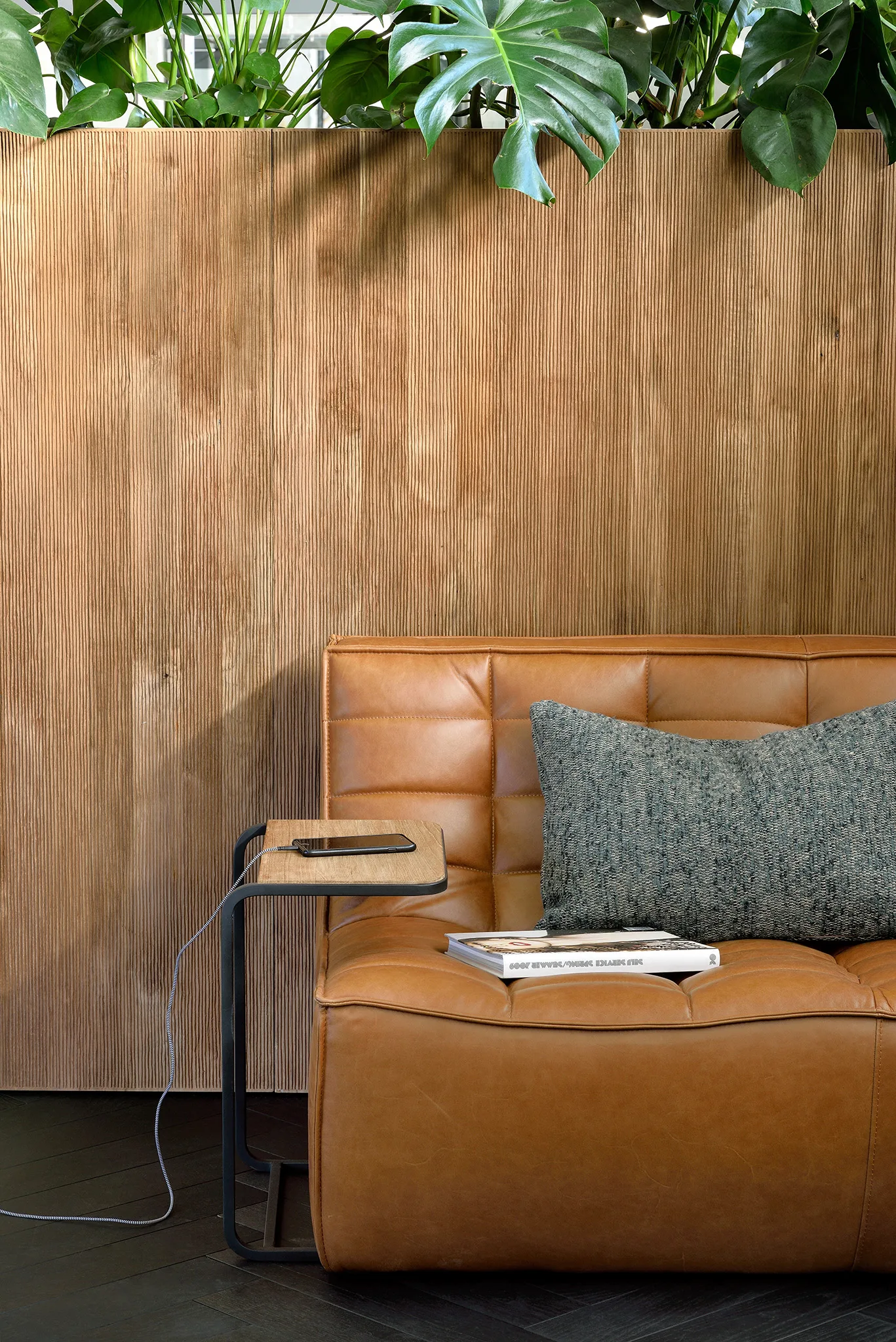 Sofá de 3 plazas N701, Cuero old saddle Ethnicraft