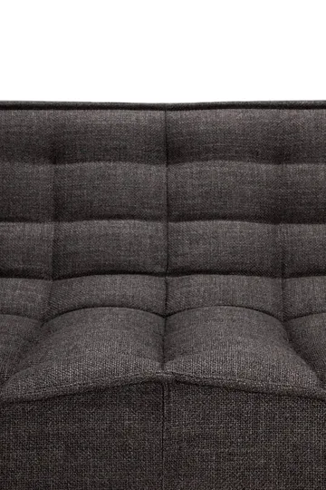 Sofá de 3 plazas N701 - Dark grey, con reposabrazos - Ethnicraft