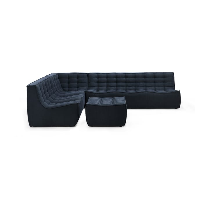 Sofá de 3 plazas N701, Graphite Eco Ethnicraft