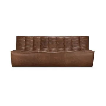 Sofá de 3 plazas N701 - Piel Chestnut - Ethnicraft