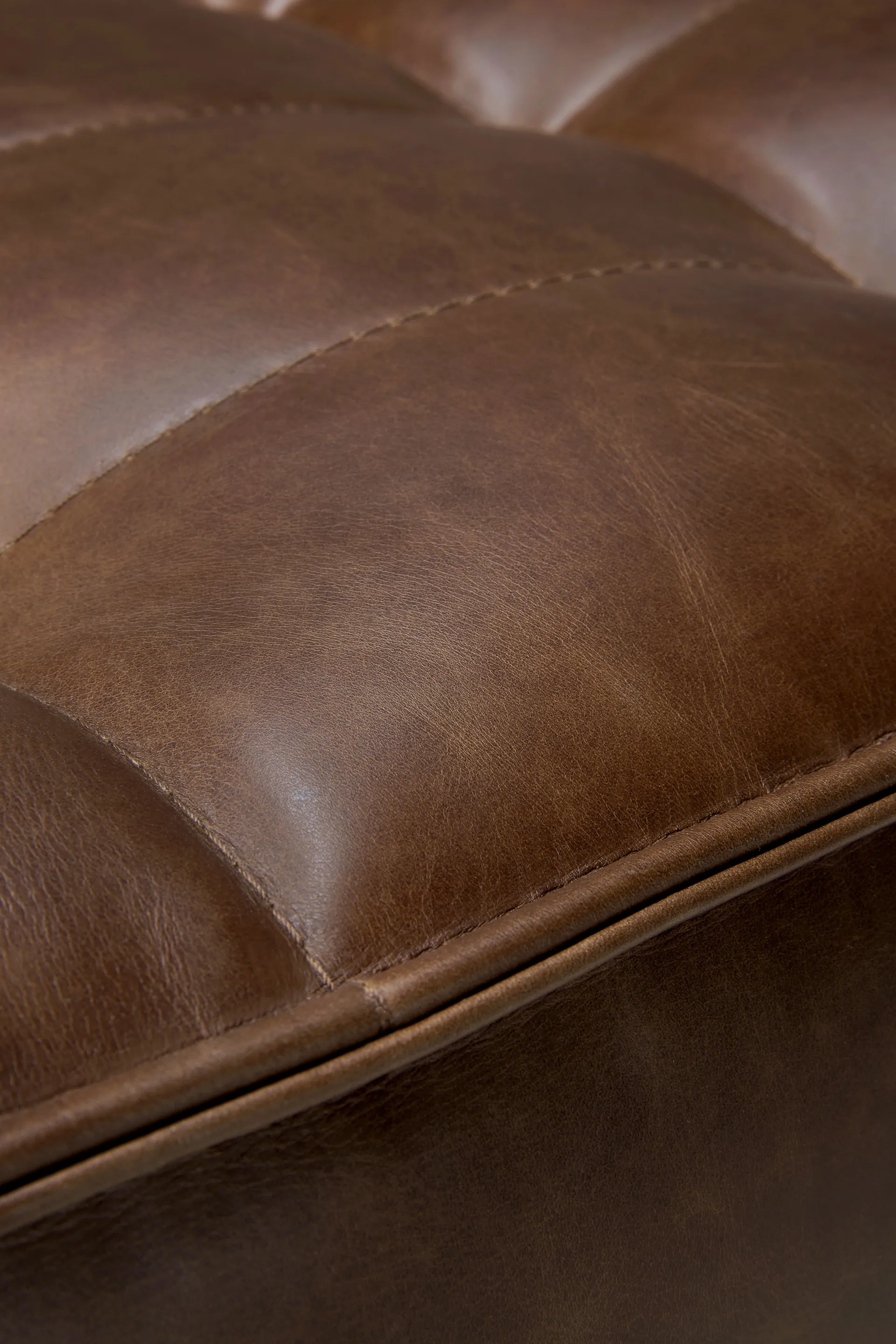 Sofá de 3 plazas N701, Piel Chestnut Ethnicraft