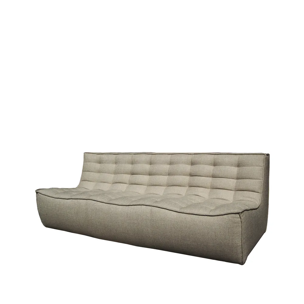 Sofá de 3 plazas N701, Tela beige Ethnicraft