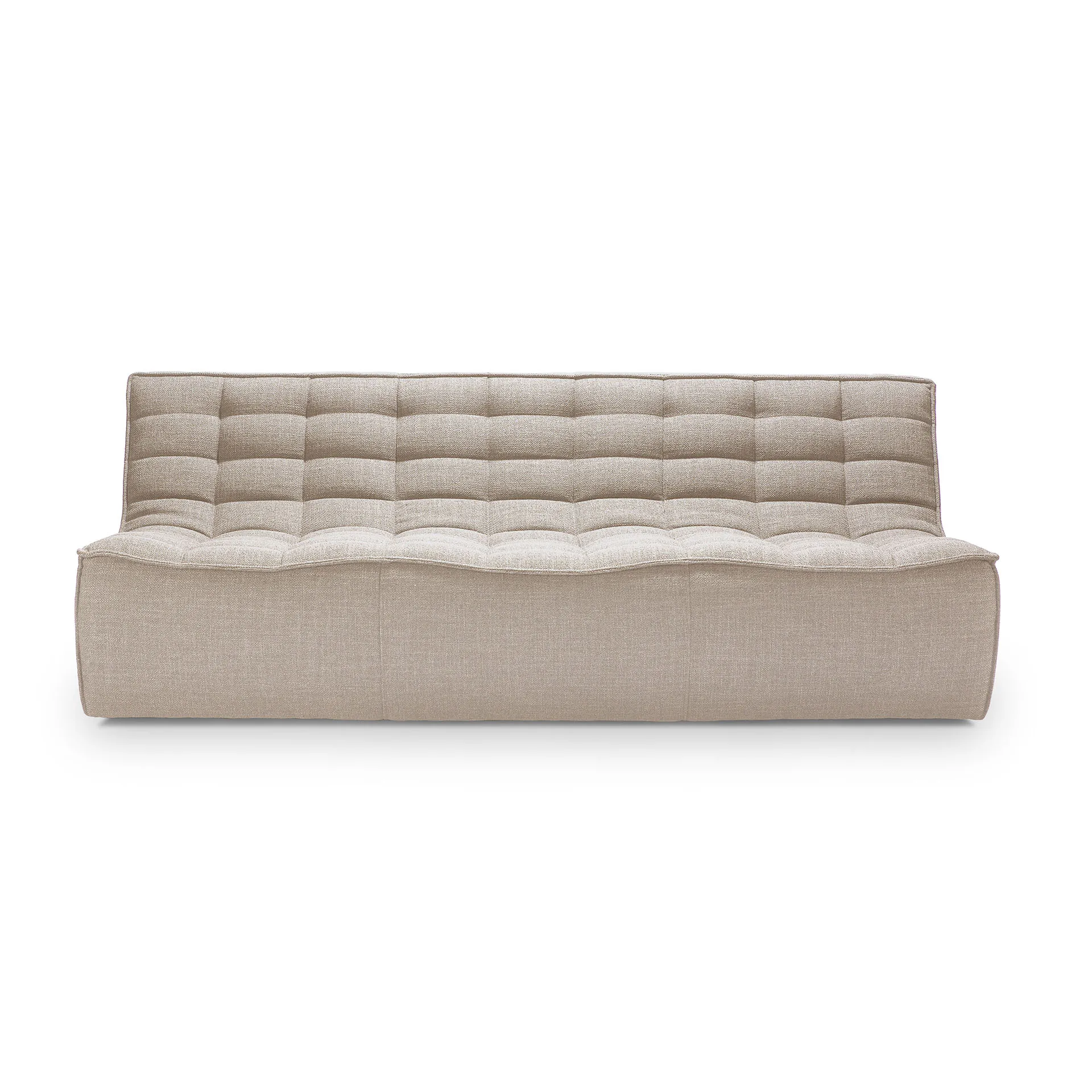 Sofá de 3 plazas N701, Tela beige Ethnicraft