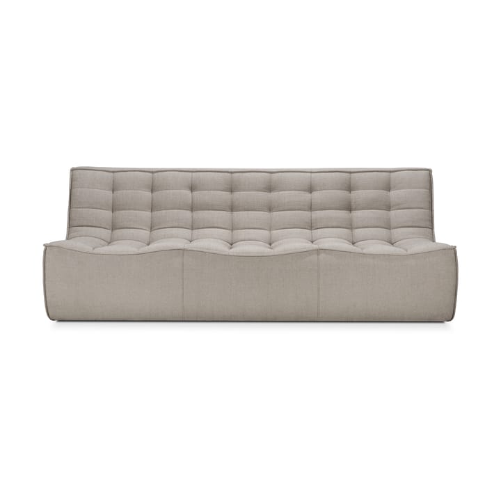 Sofá de 3 plazas N701, Tela ecru beige Ethnicraft