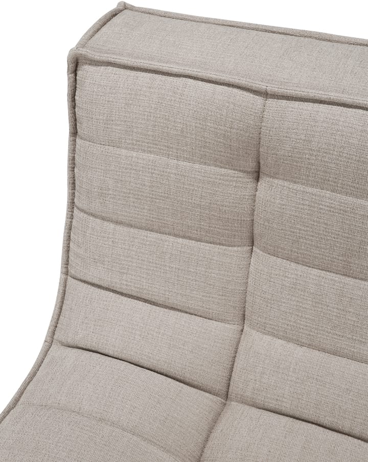 Sofá de 3 plazas N701, Tela ecru beige Ethnicraft