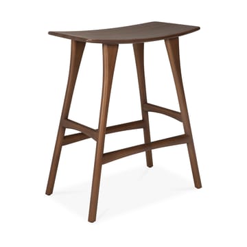 Taburete alto Osso Counter 67 cm - Lackad teak brown - Ethnicraft