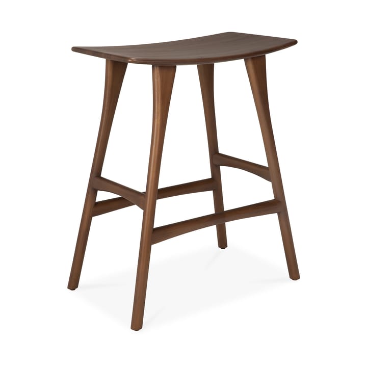 Taburete alto Osso Counter 67 cm, Lackad teak brown Ethnicraft