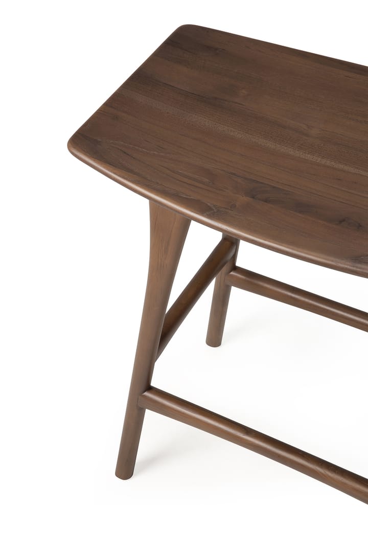 Taburete alto Osso Counter 67 cm, Lackad teak brown Ethnicraft