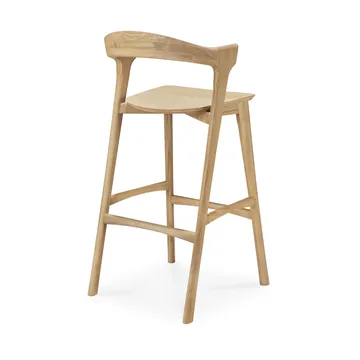 Taburete de bar Bok - Roble lacado, 75 cm - Ethnicraft