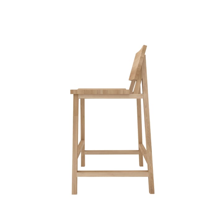 Taburete N3, Oak wax oil 49x50 cm Ethnicraft