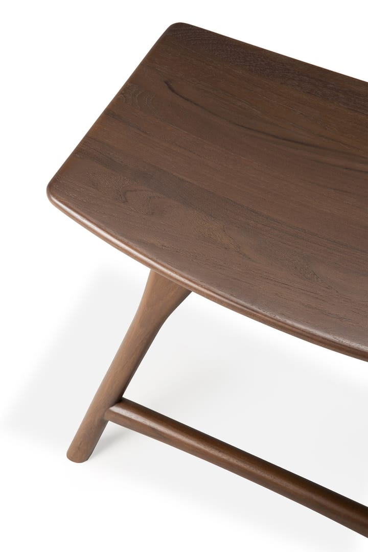 Taburete Osso 48x50 cm, Lackad teak brown Ethnicraft