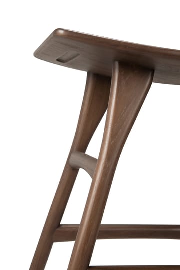 Taburete Osso 48x50 cm - Lackad teak brown - Ethnicraft
