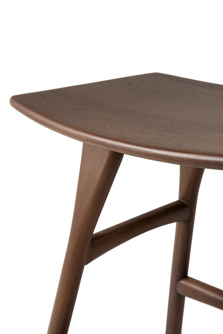 Taburete Osso 48x50 cm, Lackad teak brown Ethnicraft