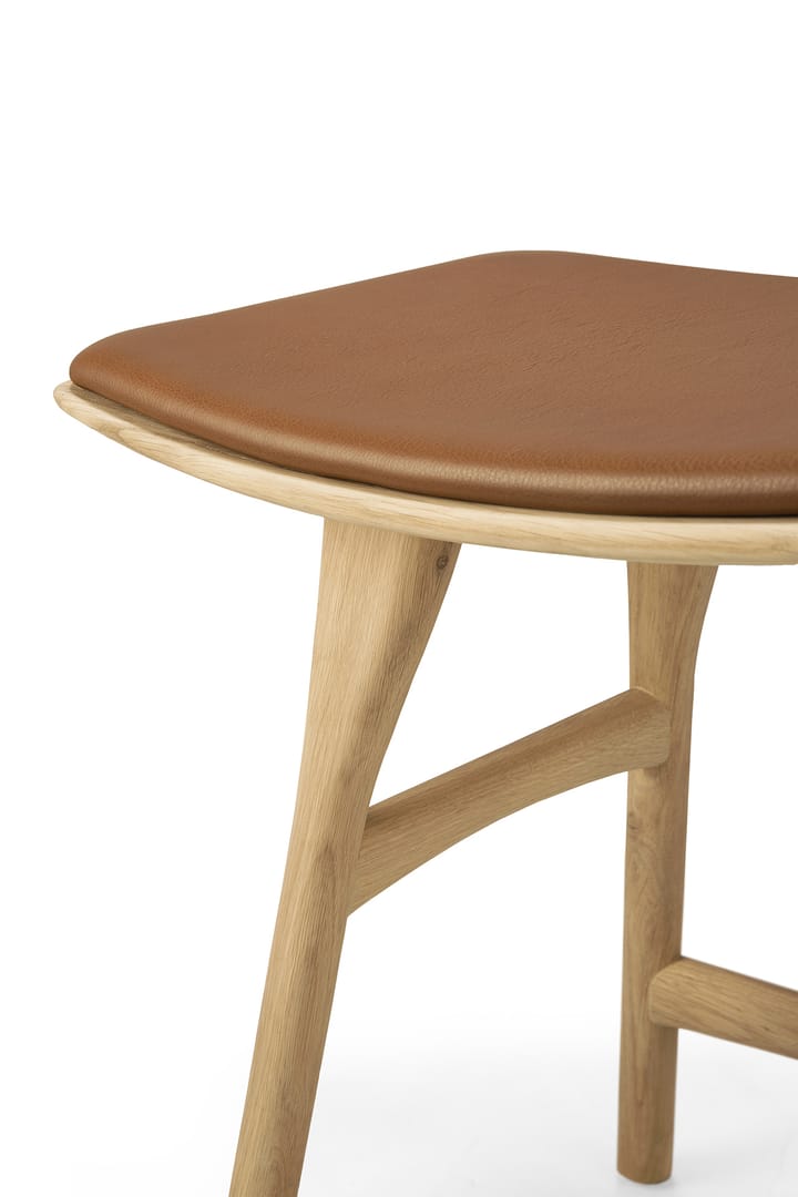 Taburete Osso 48x50 cm, Roble lacado Ethnicraft