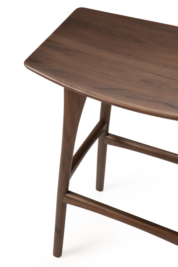 Taburete Osso 80x57 cm, Lackad teak brown Ethnicraft