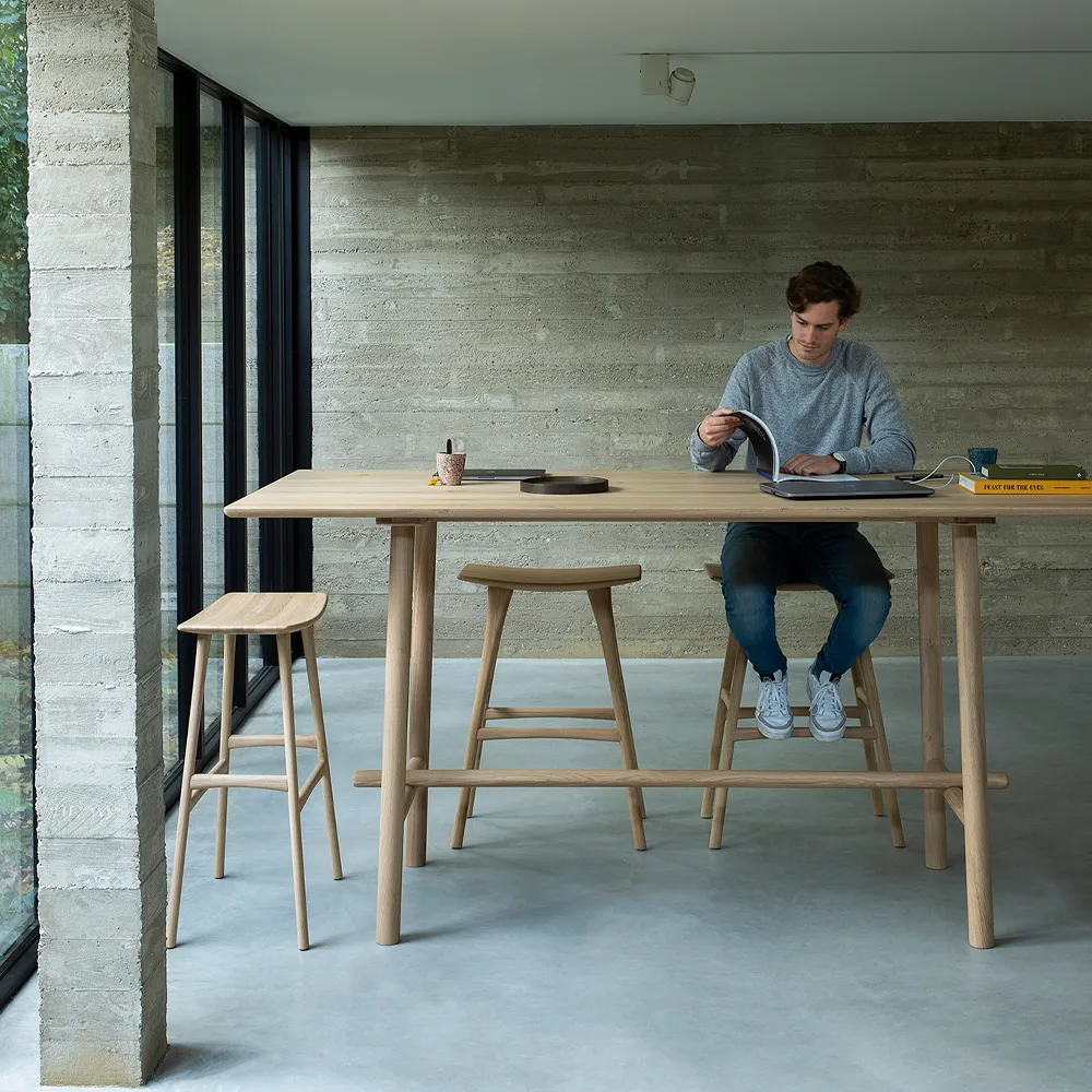 Taburete Osso 80x57 cm, Oak Ethnicraft