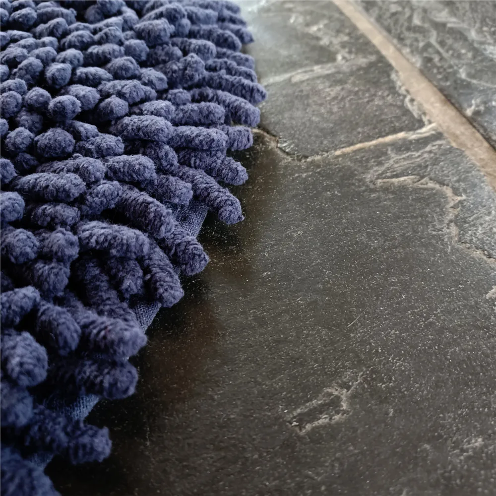 Alfombra de baño Rasta, pequeña, Navy Etol Design