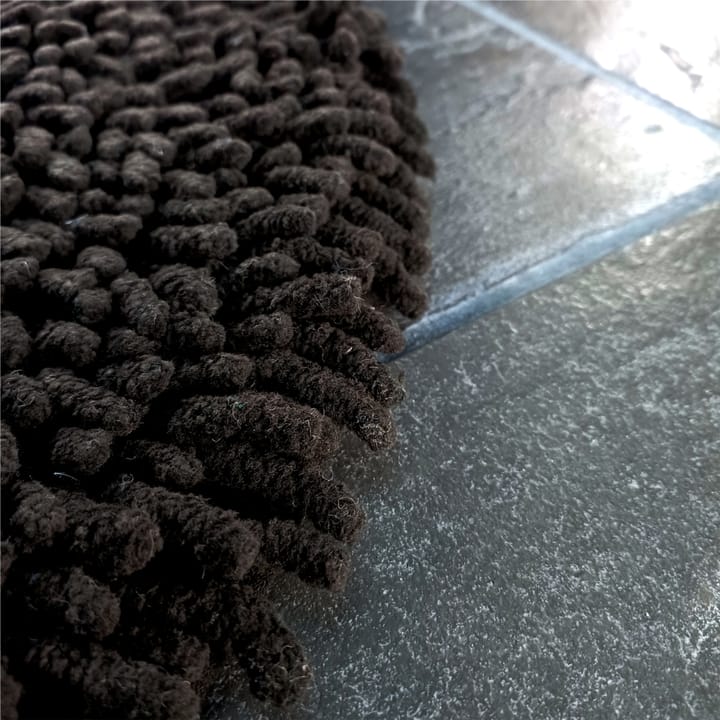 Alfombra de baño Rasta, pequeña, negro Etol Design