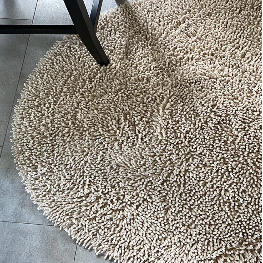 Alfombra redonda Rasta Ø120 cm, Natural Etol Design