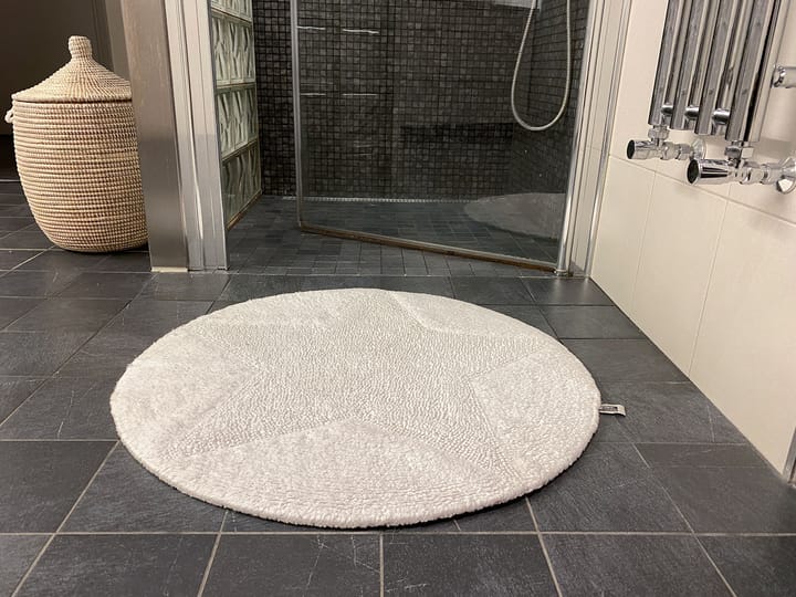 Alfombra redonda Star, blanco Etol Design