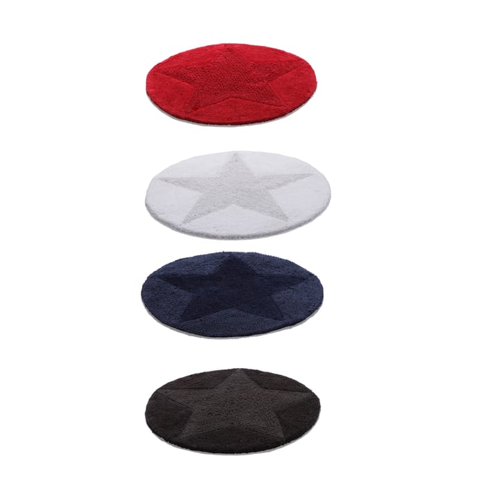Alfombra redonda Star, blanco Etol Design