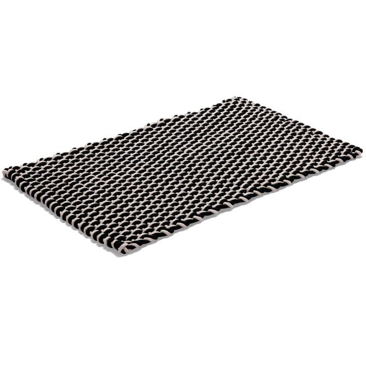 Alfombra Rope, negro - 50 x 80 cm - Etol Design