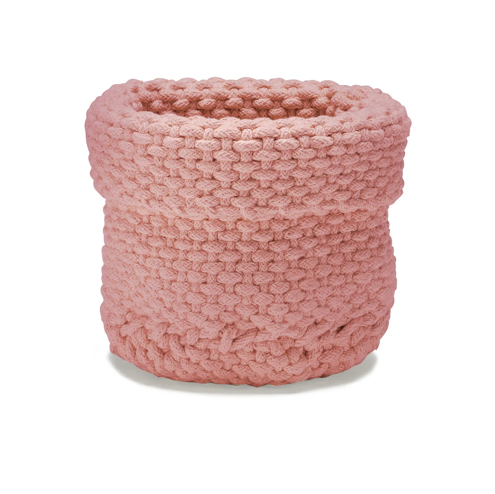 Cesta de almacenaje Rope, Dusty pink Etol Design