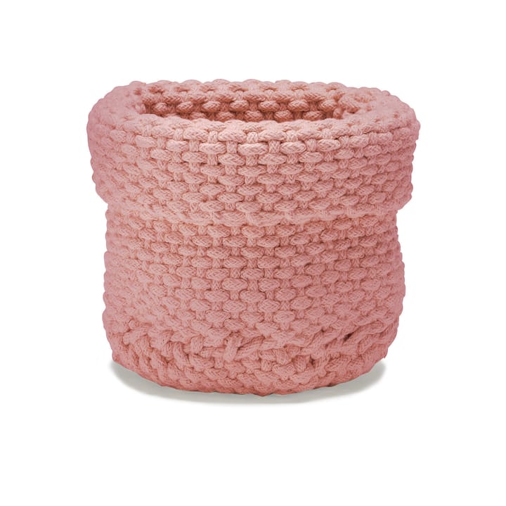 Cesta de almacenaje Rope - Dusty pink - Etol Design