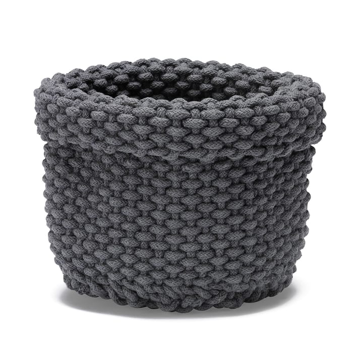 Cesta de almacenaje Rope - gris grafito - Etol Design