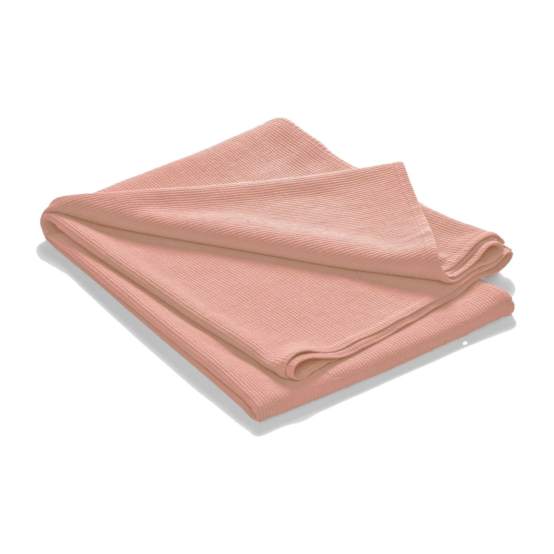 Colcha de cama Stripe algodón lavado a la piedra 180x260, Dusty rose Etol Design
