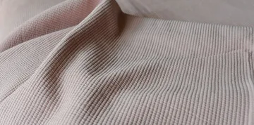 Colcha de cama Stripe algodón lavado a la piedra 180x260 - Dusty rose - Etol Design