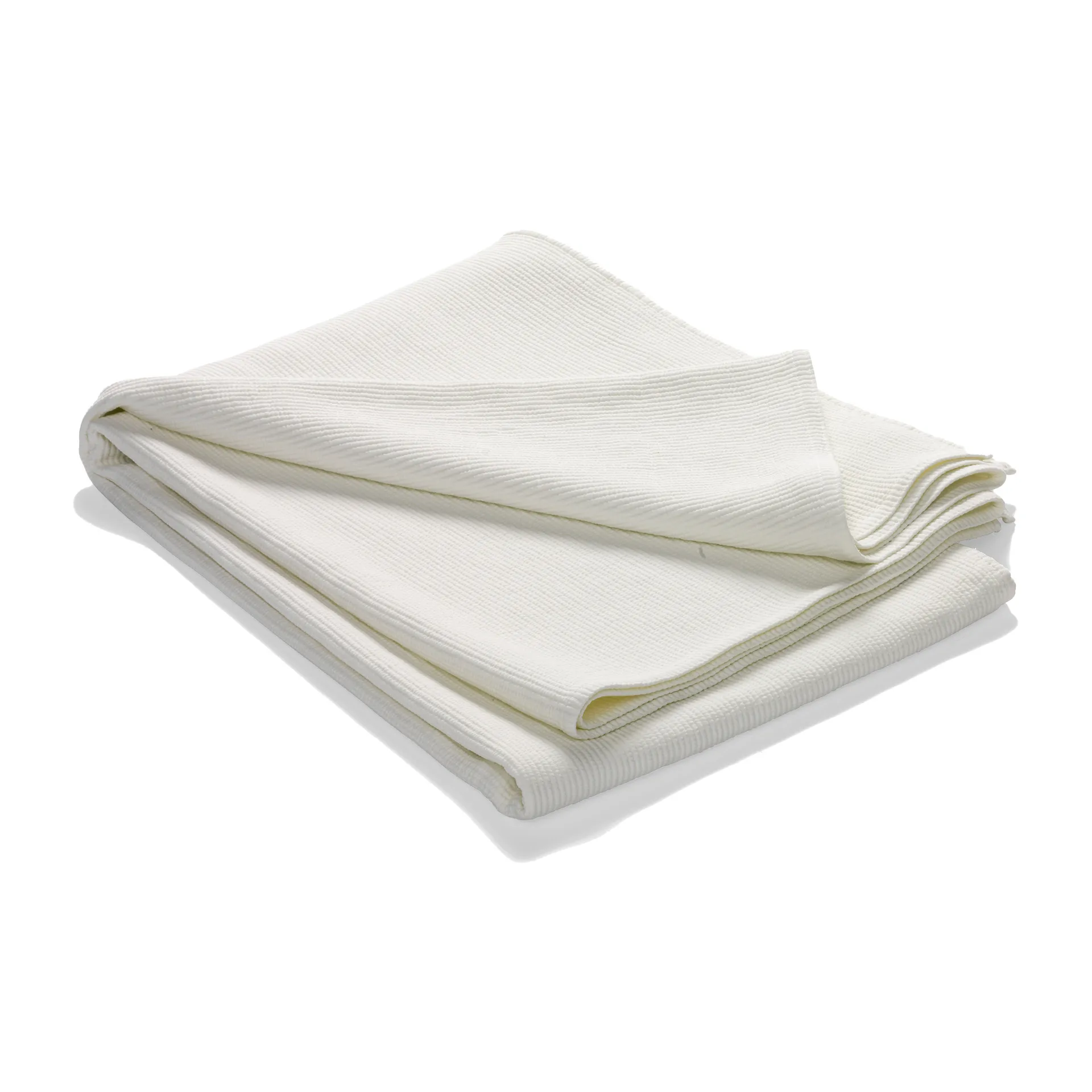 Colcha de cama Stripe algodón lavado a la piedra 180x260, Offwhite Etol Design