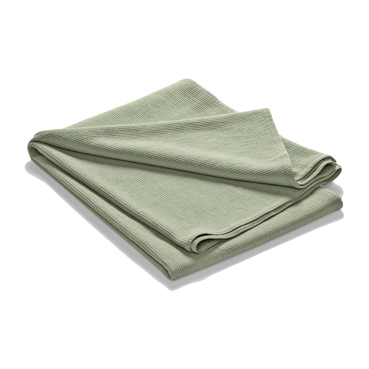 Colcha de cama Stripe algodón lavado a la piedra 180x260 - Salvia - Etol Design