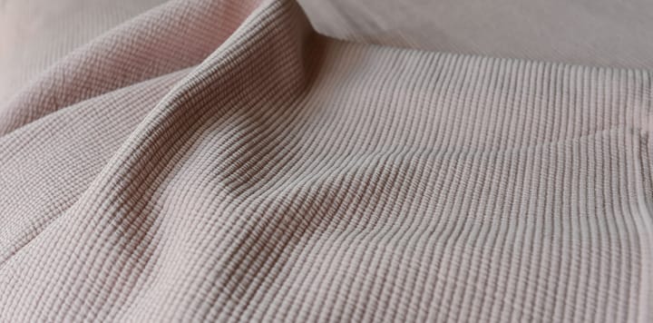 Colcha de cama Stripe algodón lavado a la piedra 260x260, Dusty rose Etol Design