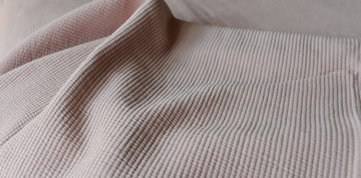 Colcha de cama Stripe algodón lavado a la piedra 260x260 - Dusty rose - Etol Design