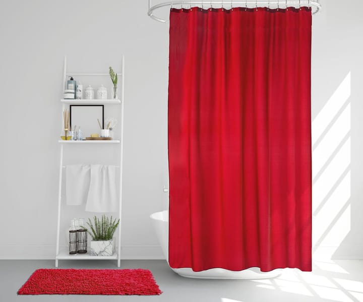 Cortina de ducha Match 200 x 240 cm, extra alto (rojo) Etol Design