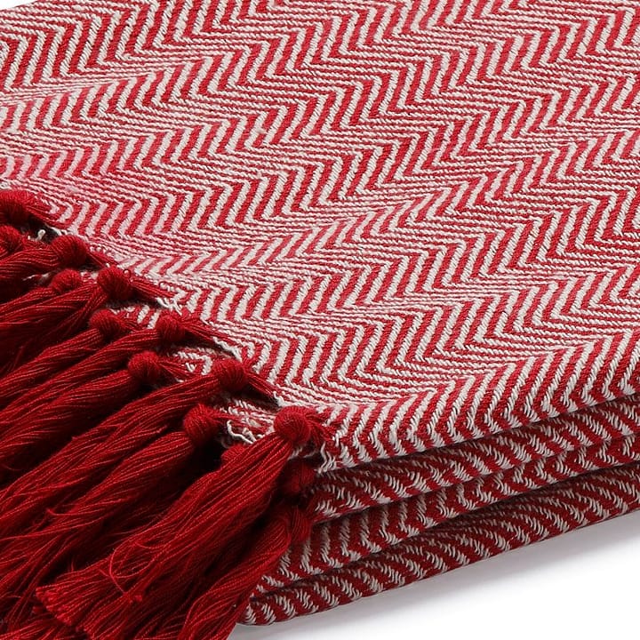 Manta Fishbone, rojo Etol Design