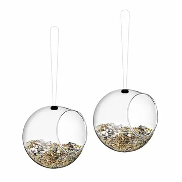 2 comederos pájaros mini Eva Solo - Transparente - Eva Solo