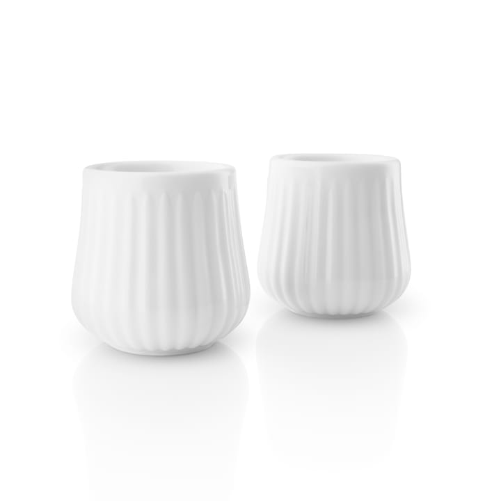2 Portavelas Eva Trio Legio Nova, blanco Eva Solo