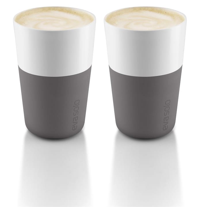 2 Tazas de café con leche Eva Solo - Elephant grey - Eva Solo