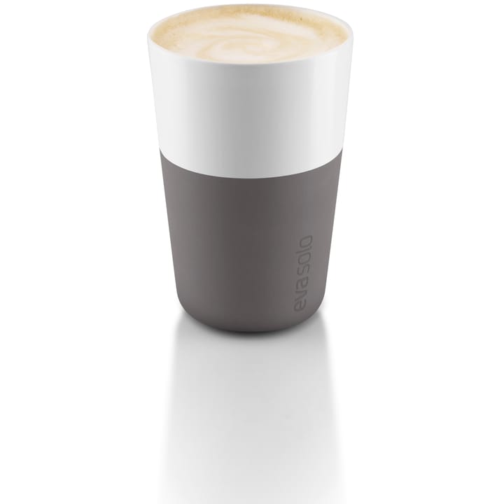2 Tazas de café con leche Eva Solo, Elephant grey Eva Solo