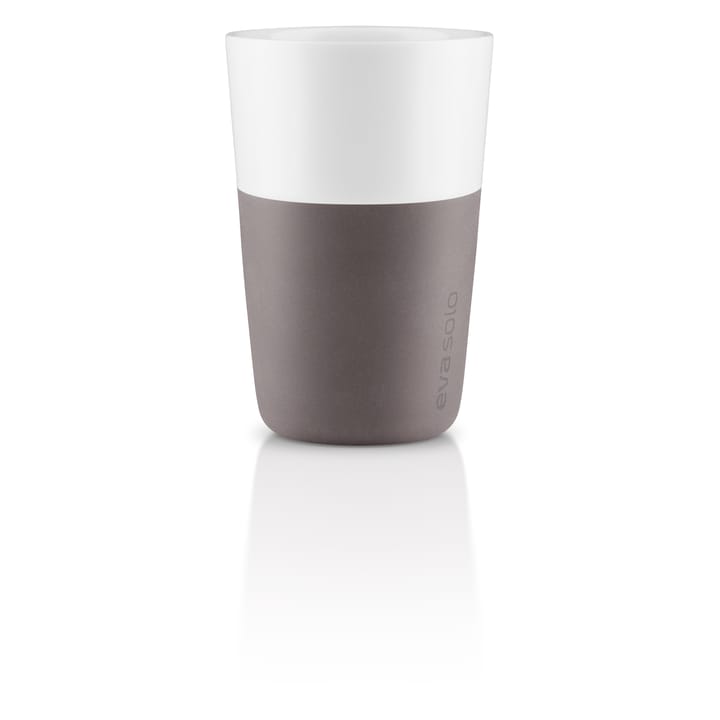2 Tazas de café con leche Eva Solo, Elephant grey Eva Solo