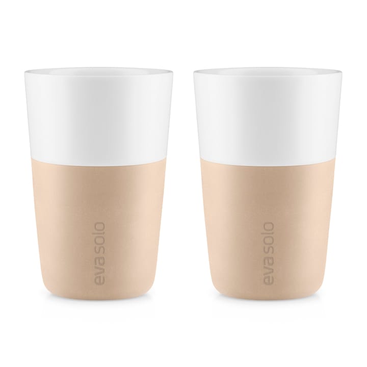 2 Tazas de café con leche Eva Solo - Soft beige - Eva Solo