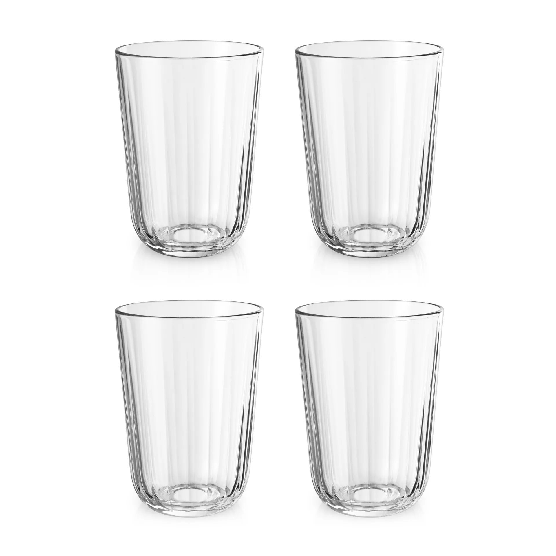 4 Vasos Facet 34 cl, Transparente Eva Solo