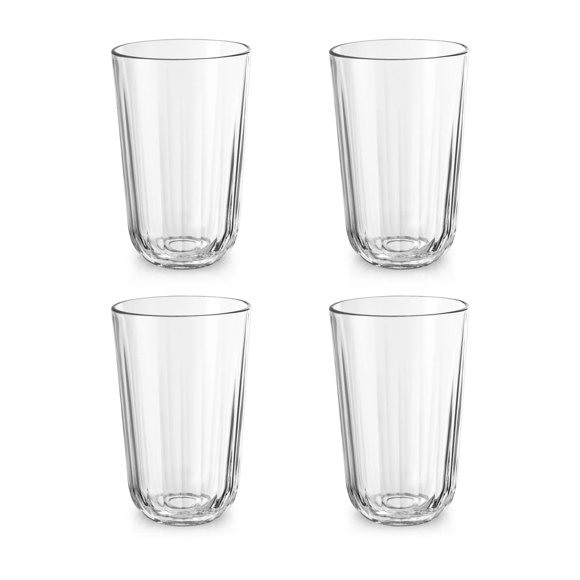 4 Vasos Facet 43 cl, Transparente Eva Solo