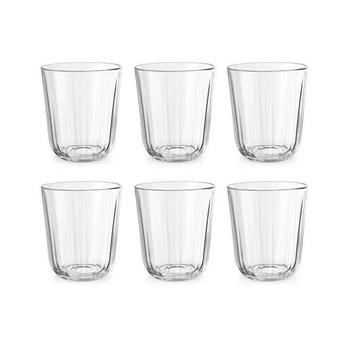 6 Vasos Facet 27 cl - Transparente - Eva Solo