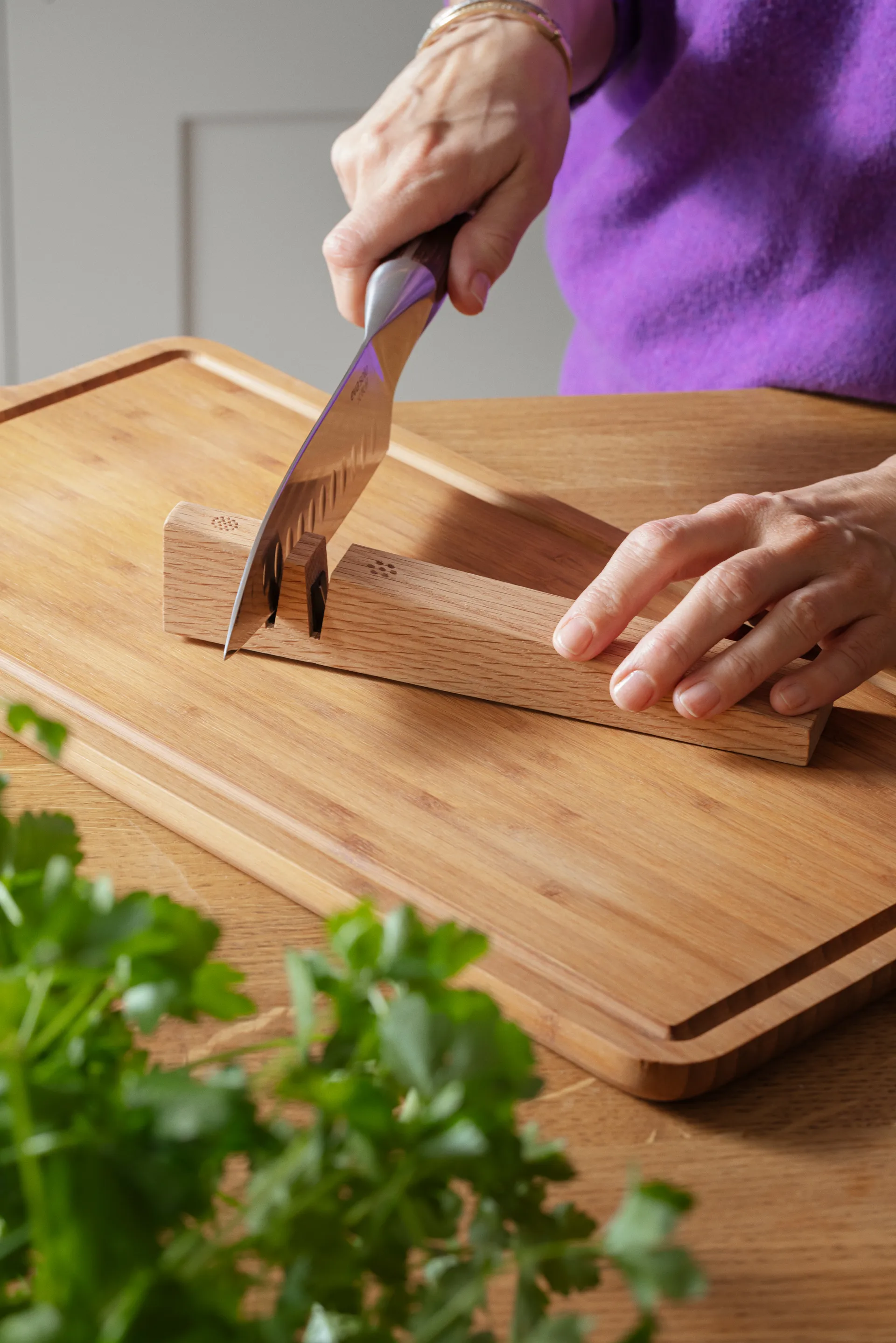 Afilador de cuchillos Eva Solo Eastern, Roble Eva Solo