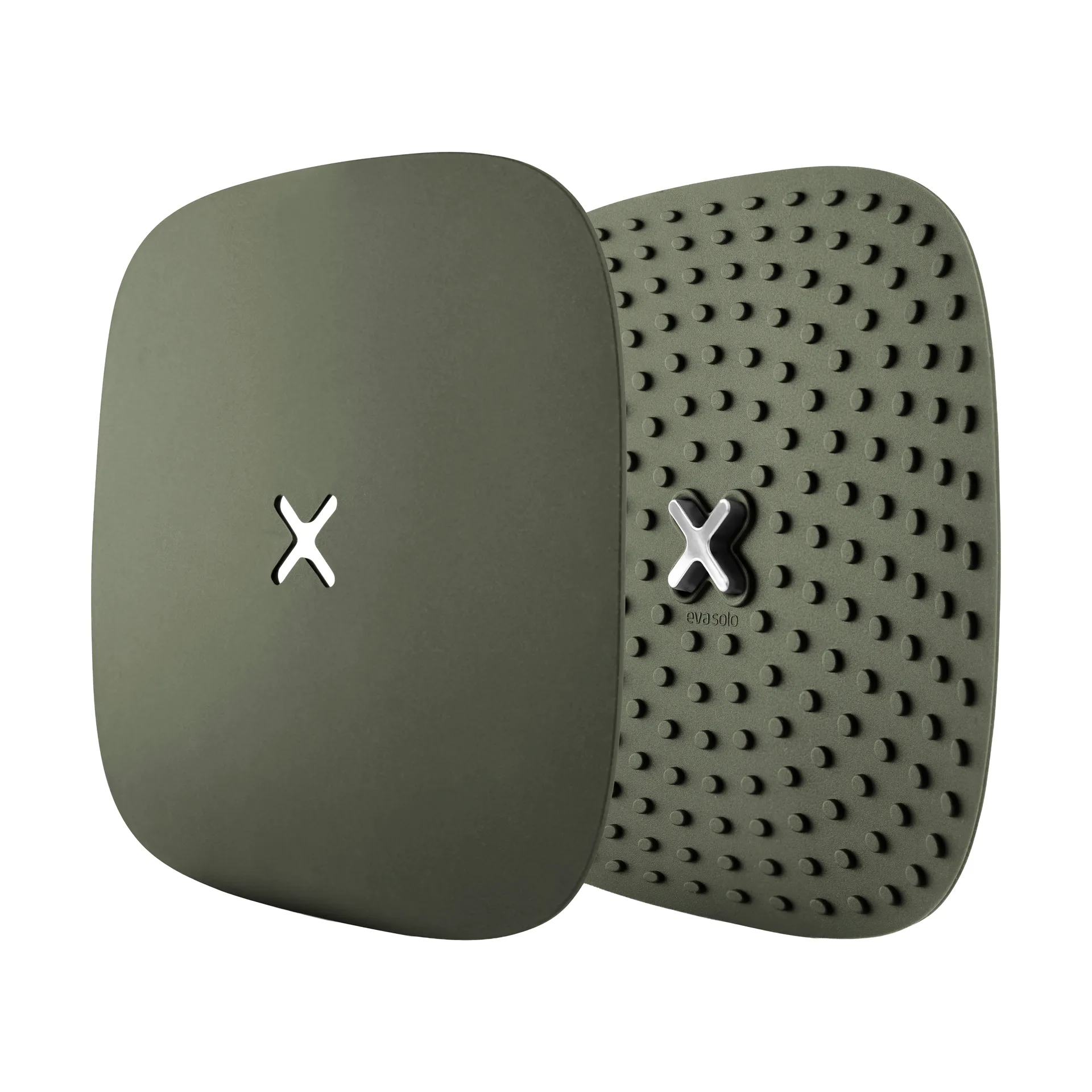 Agarraderas con gancho Green Tool 18x18 cm, 2-pack, Verde Eva Solo