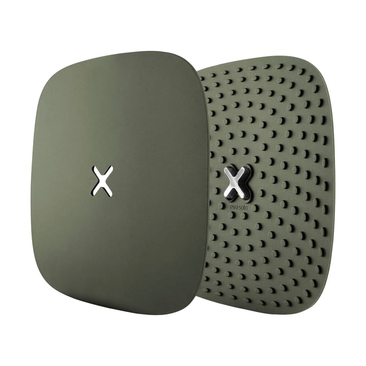 Agarraderas con gancho Green Tool 18x18 cm, 2-pack - Verde - Eva Solo