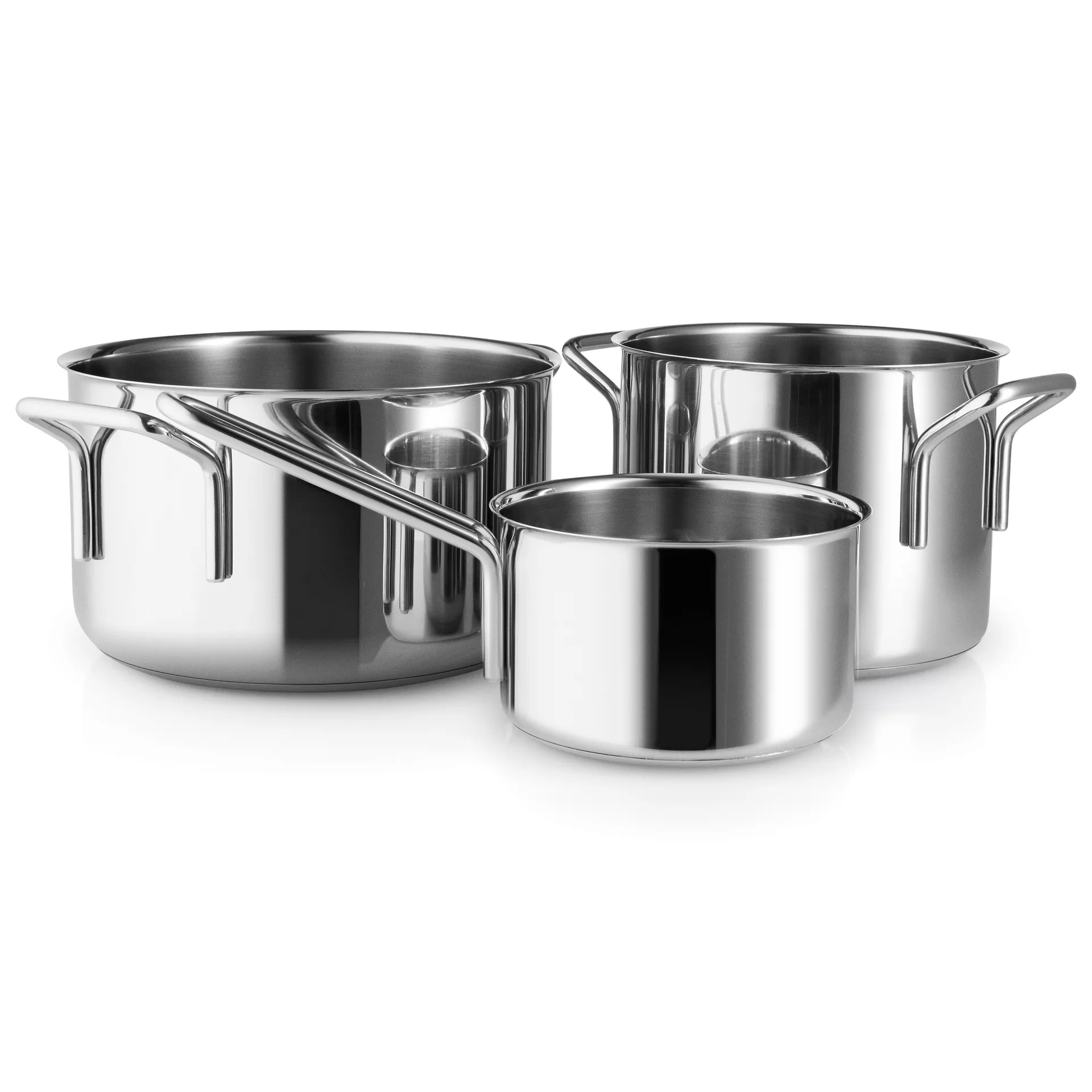 Batería de cocina Eva Trio 3 piezas, acero inoxidable Eva Solo